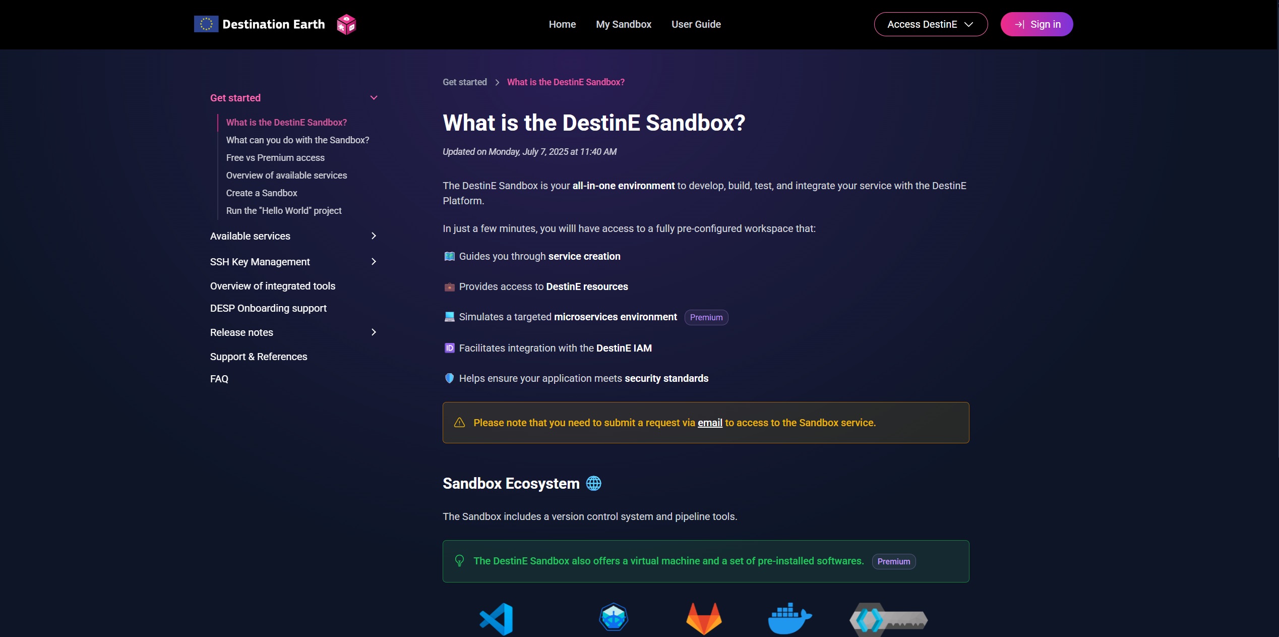 documentation screenshot